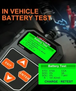12V Car Battery Tester Analyzer