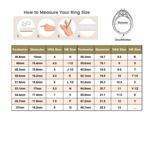 Elegant 925 Sterling Silver Princess Cut Engagement Ring Set