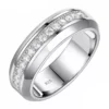 Sterling Silver Wedding Ring for Men