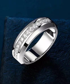 Sterling Silver Wedding Ring for Men