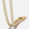 Trendy Unisex 4mm Cuban Link Chain Necklace