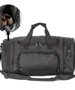 Versatile Sports & Travel Duffel Bag with Shoe Compartment