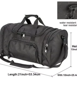 Versatile Sports & Travel Duffel Bag with Shoe Compartment