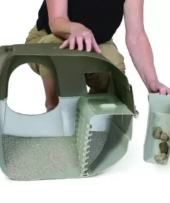 Large Self-Cleaning Cat Litter Box