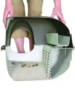 Large Self-Cleaning Cat Litter Box