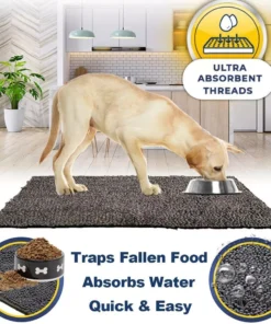 Ultra-Absorbent Washable Dog Mat