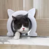 Versatile 4-Way Locking Pet Door for Cats and Small Dogs