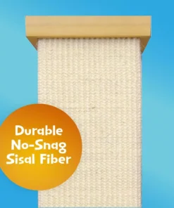 Large 32″ Gray Sisal Fiber Cat Scratching Post