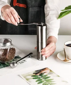 Compact Stainless Steel Manual Coffee Grinder