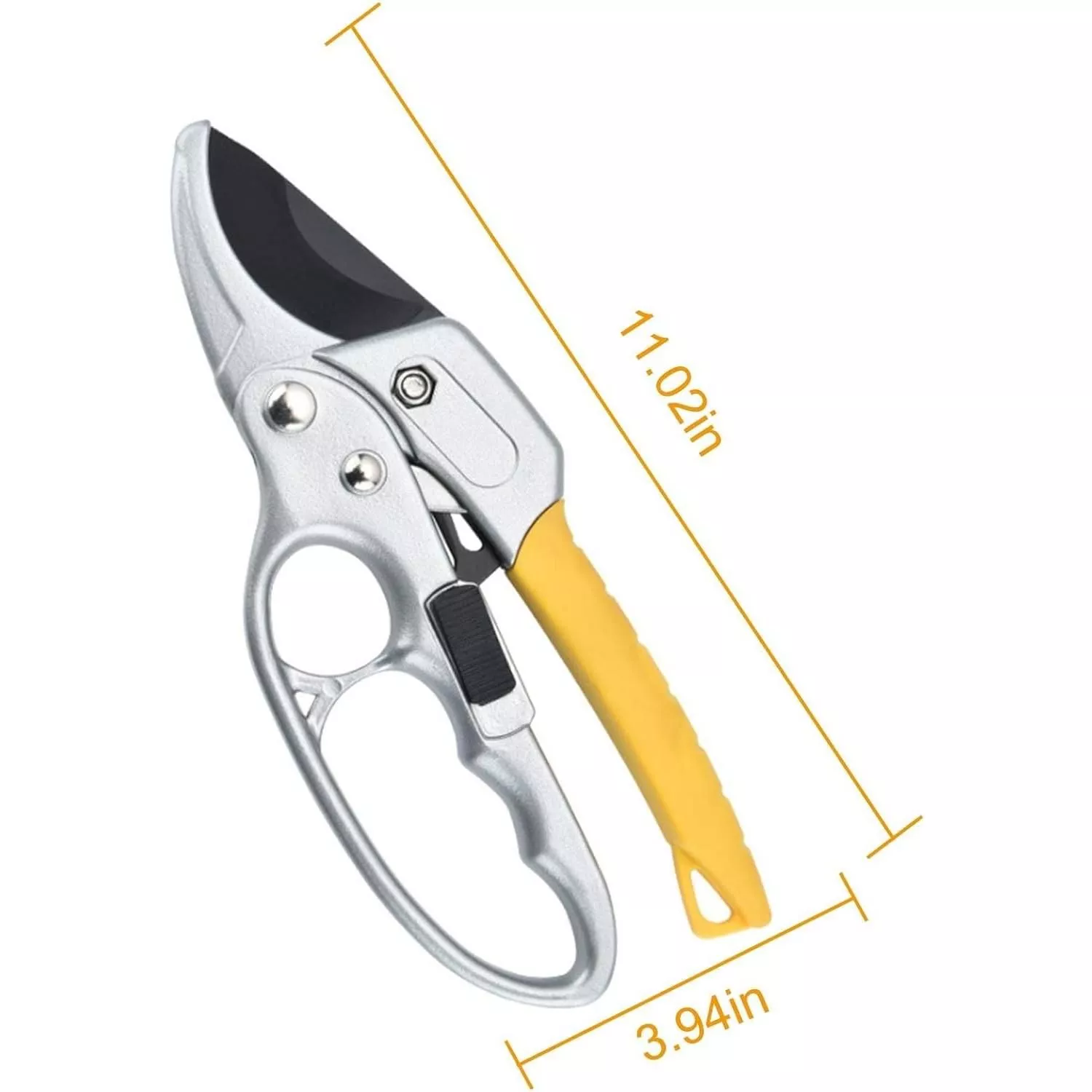 Multi-Purpose Ratchet Pruning Shears for Garden Mastery
