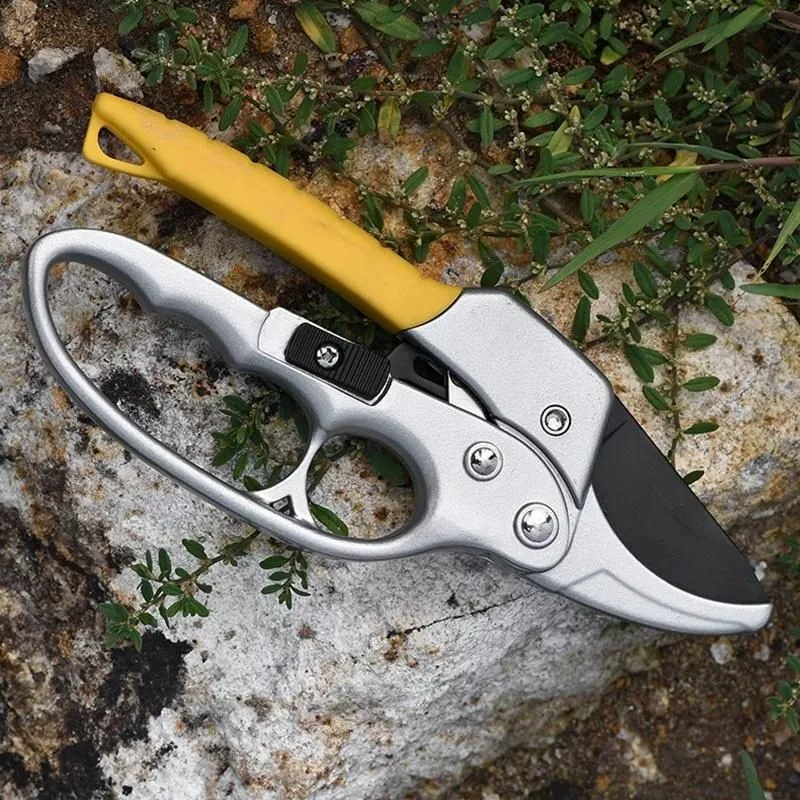 Multi-Purpose Ratchet Pruning Shears for Garden Mastery