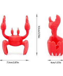 Silicone Crab Spoon Rest