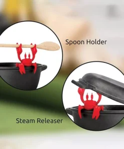 Silicone Crab Spoon Rest