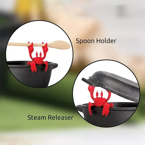 Silicone Crab Spoon Rest