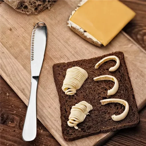 Versatile 3-in-1 Stainless Steel Kitchen Knife
