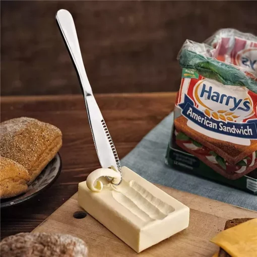 Versatile 3-in-1 Stainless Steel Kitchen Knife