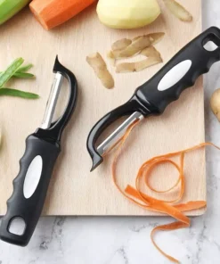 Black Stainless Steel Vegetable Peeler
