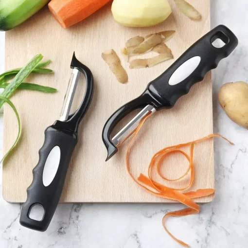 Black Stainless Steel Vegetable Peeler