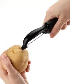 Black Stainless Steel Vegetable Peeler