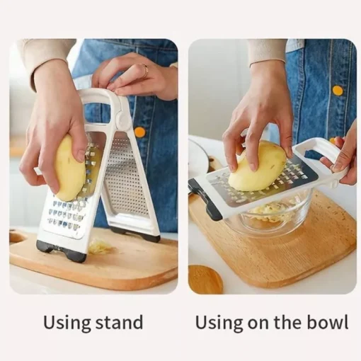 Foldable 2-in-1 Cheese Grater & Ginger Shredder