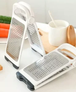 Foldable 2-in-1 Cheese Grater & Ginger Shredder