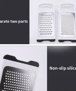 Foldable 2-in-1 Cheese Grater & Ginger Shredder