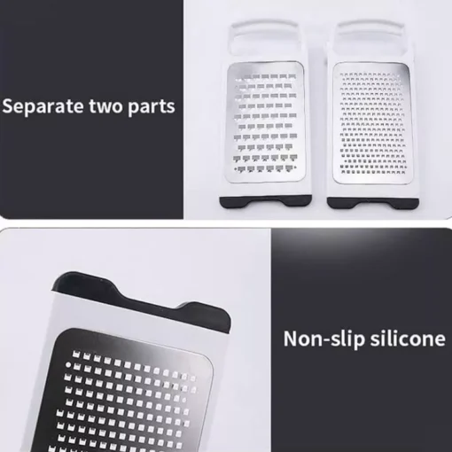 Foldable 2-in-1 Cheese Grater & Ginger Shredder