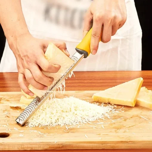 Versatile Stainless Steel Zester & Cheese Grater