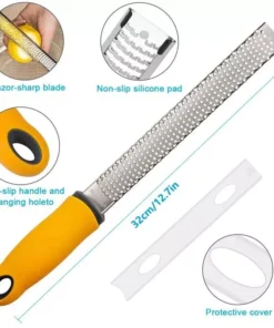 Versatile Stainless Steel Zester & Cheese Grater