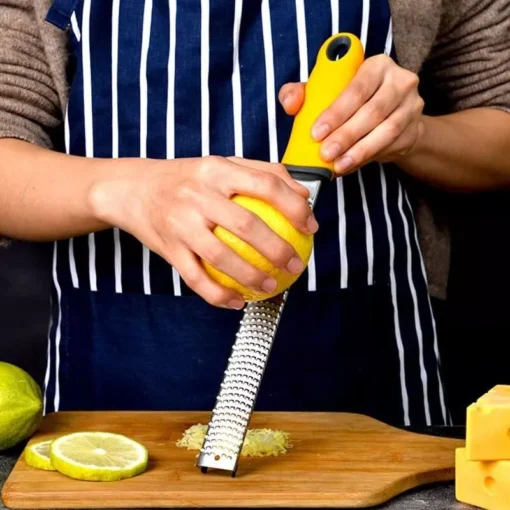 Versatile Stainless Steel Zester & Cheese Grater
