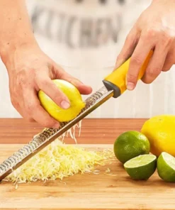 Versatile Stainless Steel Zester & Cheese Grater