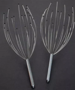 20-Claw Silver Scalp Massager