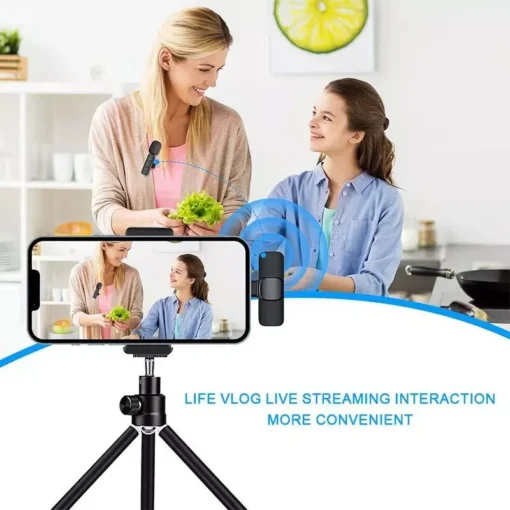 Wireless Lavalier Microphone for Mobile Recording