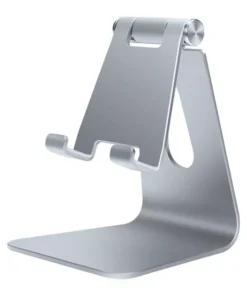 Universal Metal Desk Phone and Tablet Stand