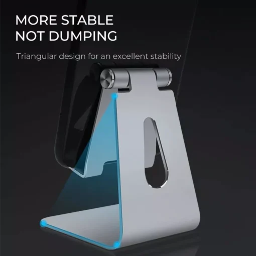 Universal Metal Desk Phone and Tablet Stand