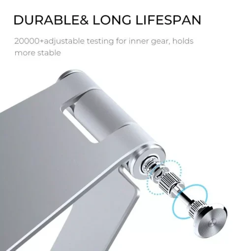 Universal Metal Desk Phone and Tablet Stand