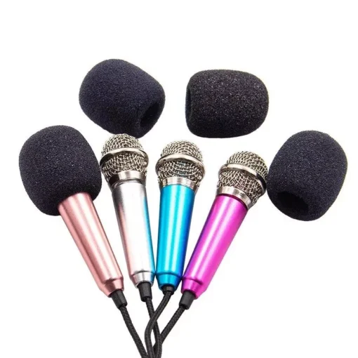 Compact 3.5mm Stereo Mini Microphone