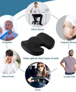 Orthopedic Comfort Memory Foam Seat Cushion