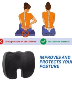 Orthopedic Comfort Memory Foam Seat Cushion