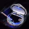 LED Light Car Ashtray with Luminous Rhinestones