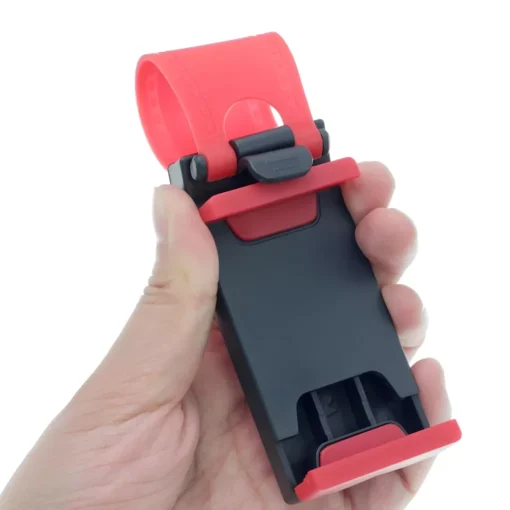 Universal Car Steering Wheel Phone Mount for Safe Navigation - Image 5