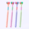 Triple-Sided Ultra-Fine Soft Bristle Toothbrush for Enhanced Oral Health