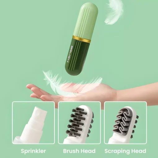 3-in-1 Eco-Friendly Portable Cleaning Brush with Liquid Dispenser - Image 6