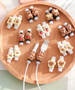 Cute Cartoon Cable Protector & Organizer