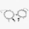 Charming Heart & Astronaut Double Layer Bracelet