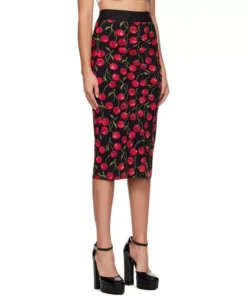 Elegant High Waist Colorblock Bodycon Skirt