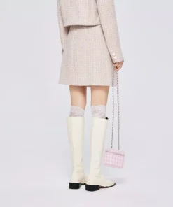 Chic Asymmetric Plaid A-Line Skirt