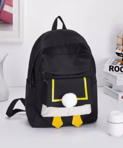 Fashionable Large-Capacity School Backpack for Girls with 14 Inch Laptop Compartment