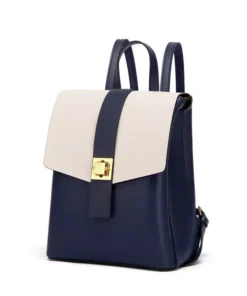 Versatile Leather Fashion Backpack