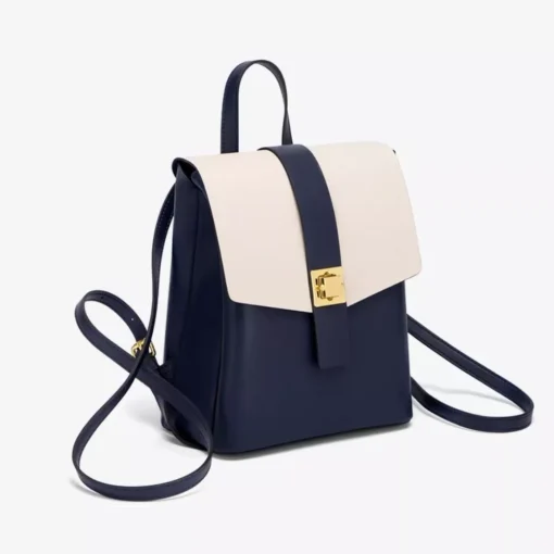 Versatile Leather Fashion Backpack